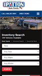 Mobile Screenshot of mikepattonauto.com